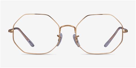 ray ban octagonal eyeglasses.